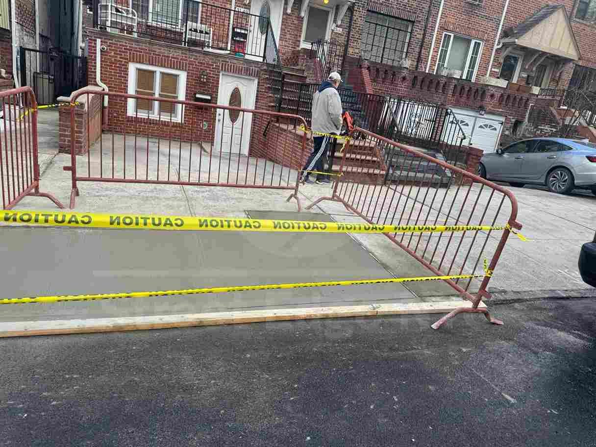 How to Pour a Concrete Sidewalk in NYC